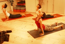 雑誌『Yogini』でおなじみの吉川めいさんのテレビ収録！